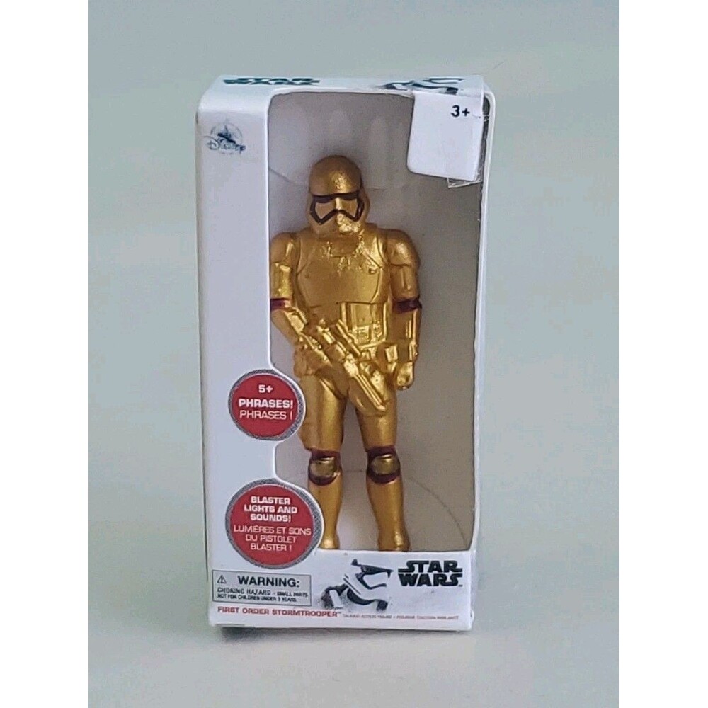 Gold Stormtrooper Figurine  Zuru 5 Surprise Mini Brands Disney Store Edition